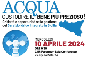 Convegno 10.04.2024: Acqua - Custodire il bene più prezioso